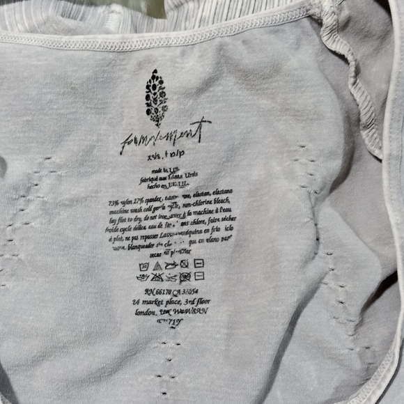 FP Movement Good Karma Long Sleeve Runsie in Ice Grey Size XS/S - Picture 10 of 15